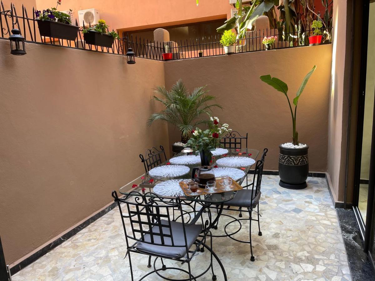 Appartement En Duplex Avec 3 Chambres Haut Standing Gueliz Marrakech مراكش المظهر الخارجي الصورة